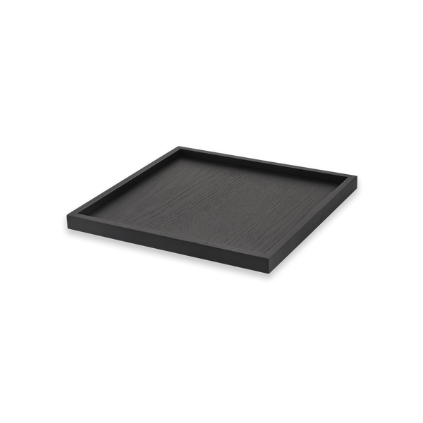 Tray square black