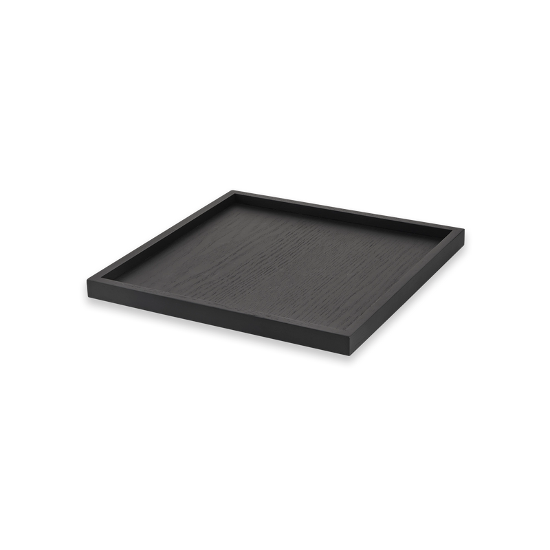 Tray square black